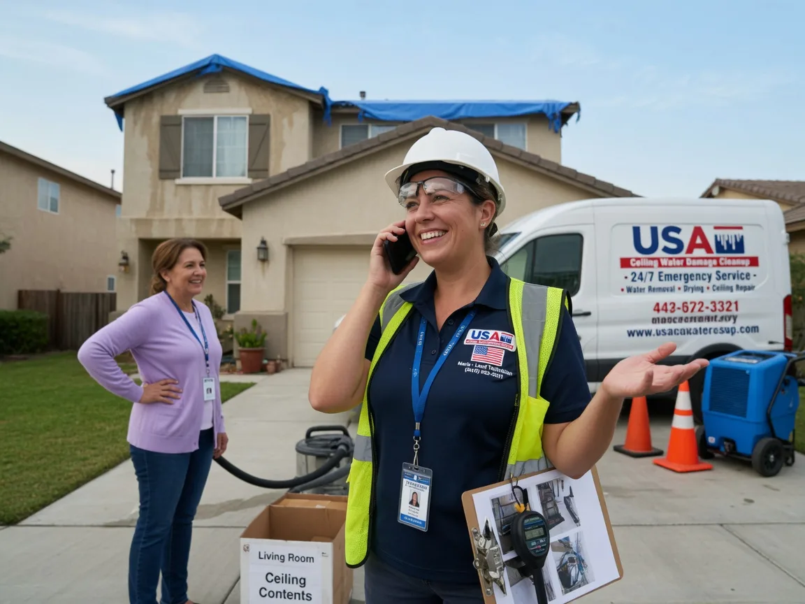 Ceiling Water Damage Restoration Venus, TX FAQs